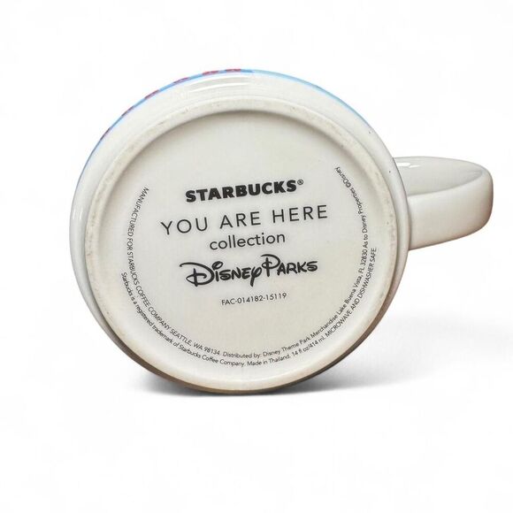 Starbucks “You Are Here” Collection Deadstock Disneyland Castle Mug - Picture 5 of 6